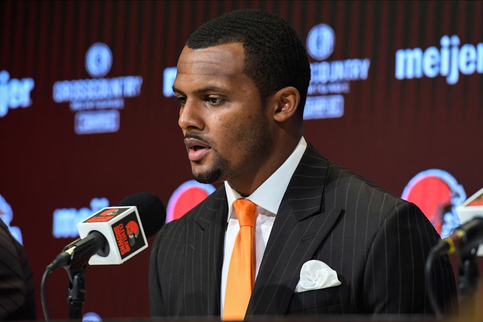 Browns aguardan regreso de Watson para el lunes (FOTOS)