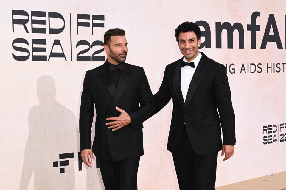 Ricky Martin, Jwan Yosef, singer, star, hispanic power couples