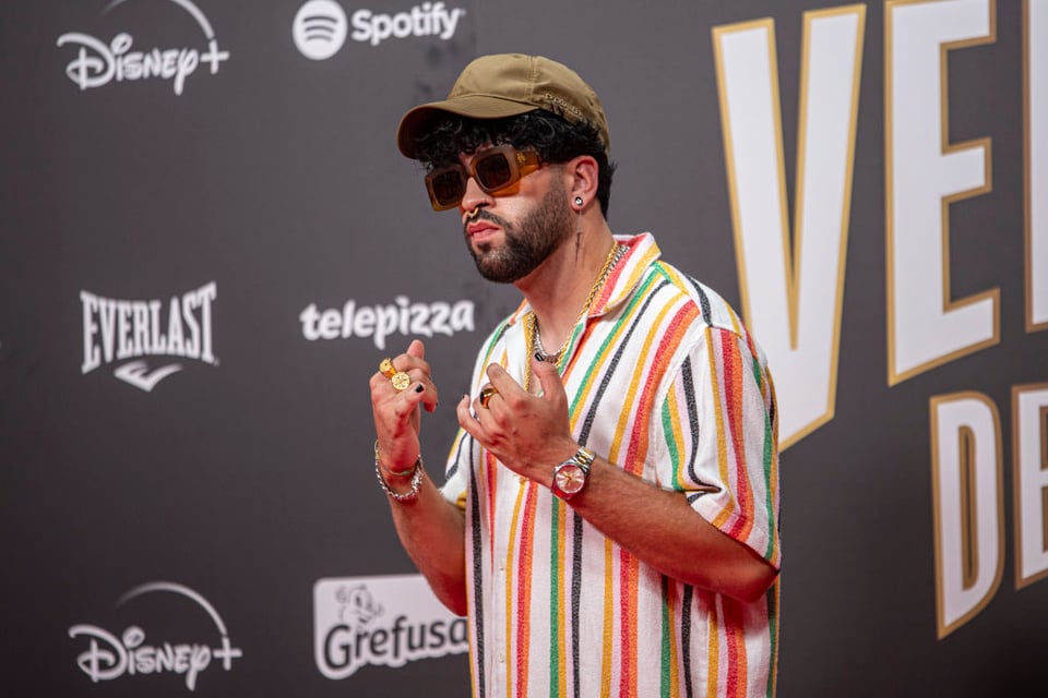 Bad Bunny le hizo el feo a Don Francisco tras ayudarlo a impulsar su carrera musical (FOTOS)