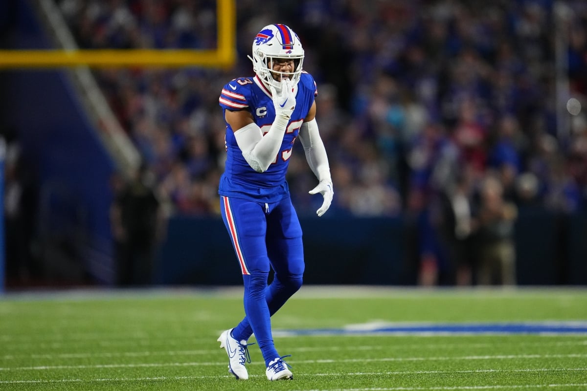 Micah Hyde de los Buffalo Bills se perderá el resto de la temporada por una lesión