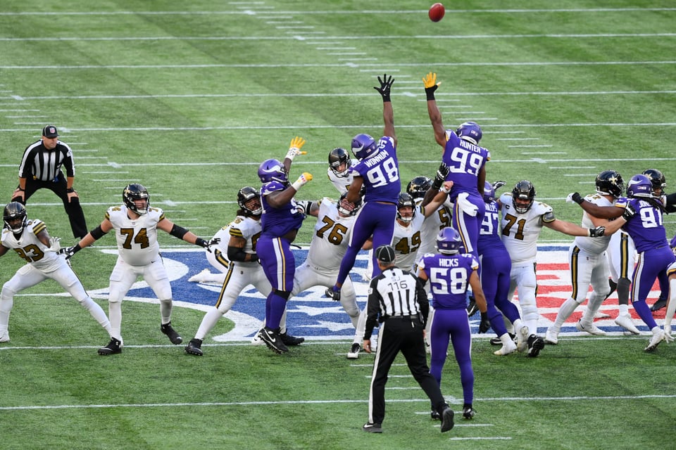 Vikings suman victoria ante los Saints en Londres