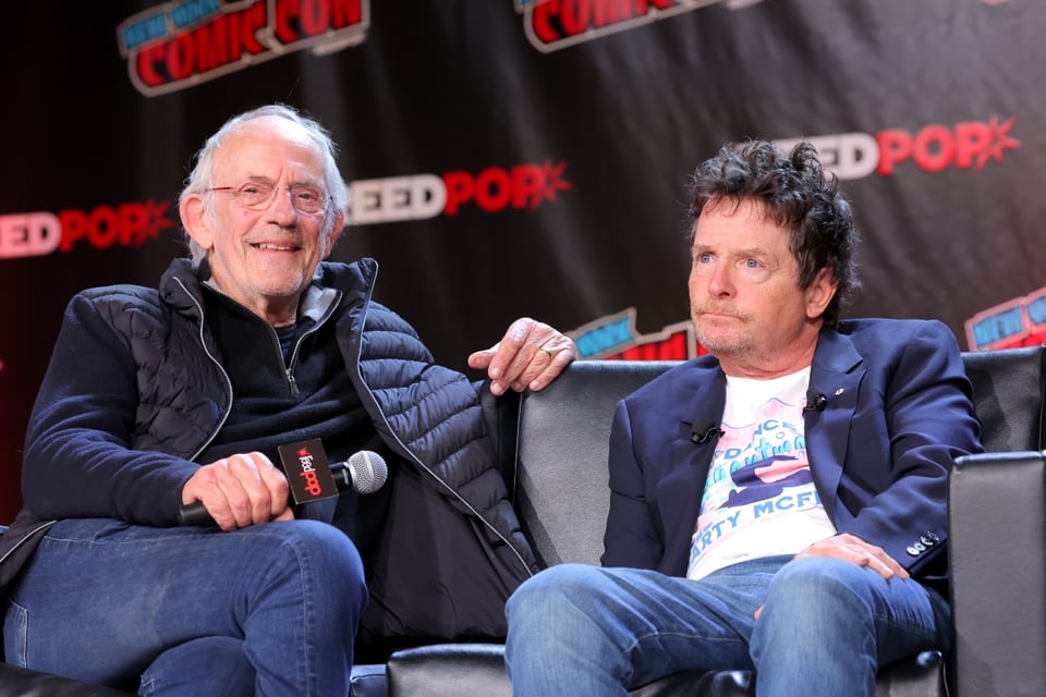 Michael J. Fox se reencuentra con Christopher Lloyd y preocupa por estado de salud