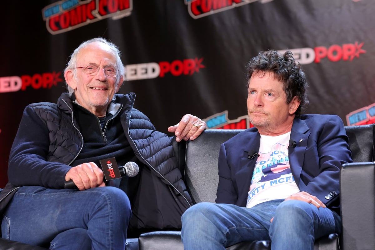 Michael J. Fox se reencuentra con Christopher Lloyd y preocupa por estado de salud