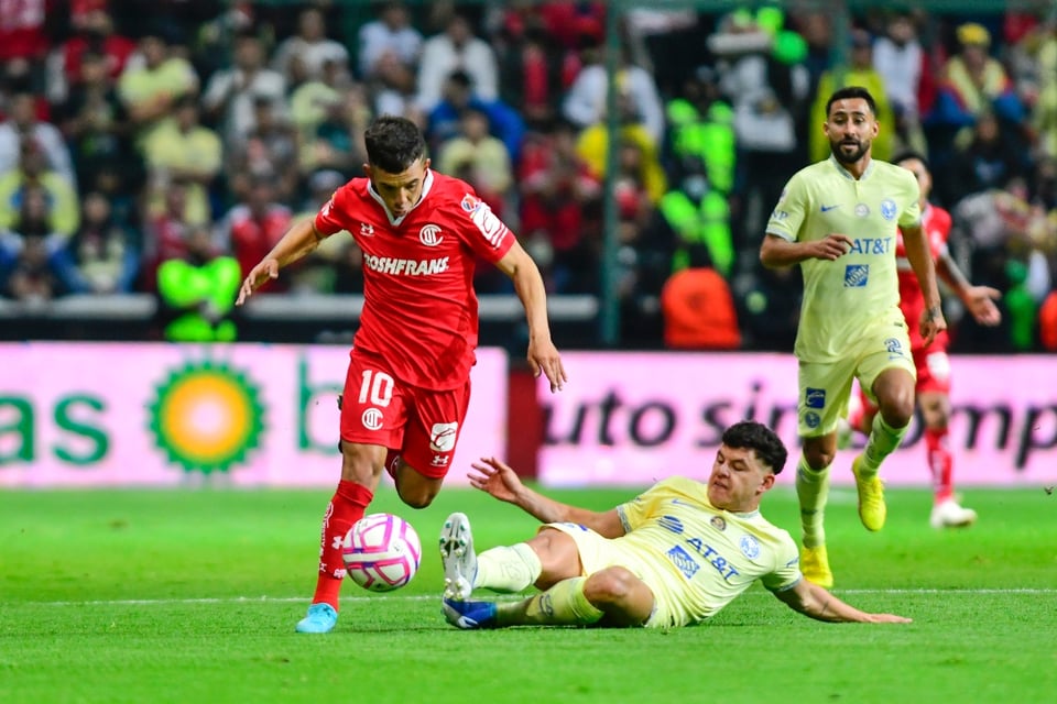 Semifinal Liga MX: Toluca vence al equipo del América en el juego de ida
