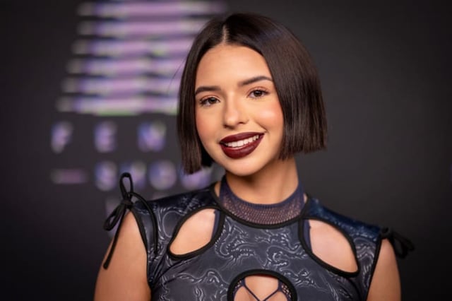 Ángela Aguilar wore a racy look to the Latin Grammy Awards (VIDEO)