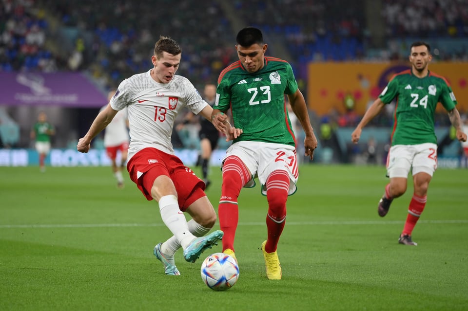 La plantilla de México vs Polonia fue clave para el resultado
