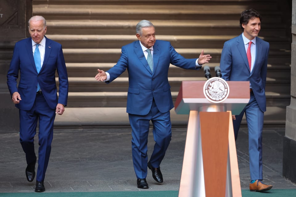 Biden, AMLO y Trudeau se unieron en beneficio de sus naciones