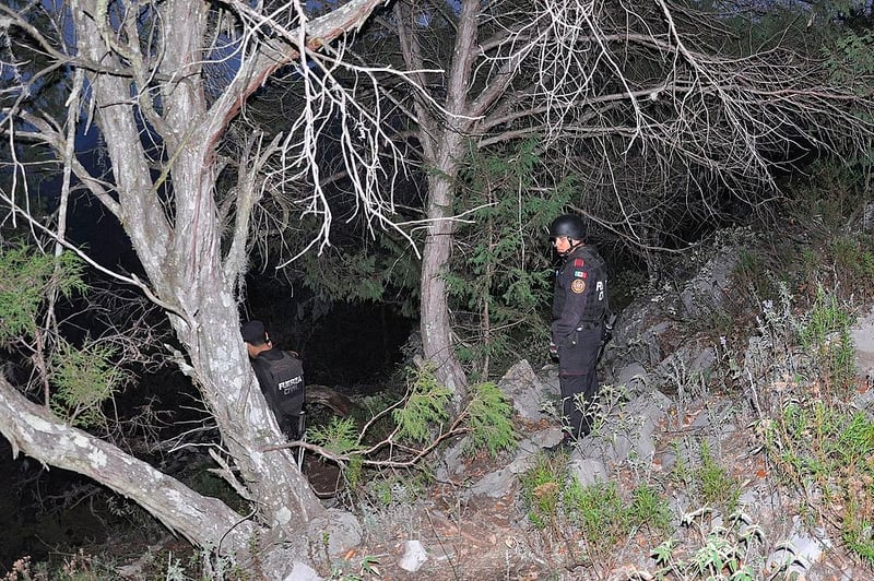 The remains of Jenni Rivera