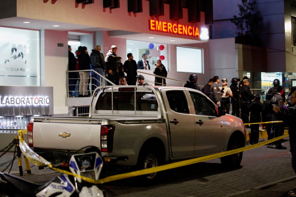 Hospital donde el político fue trasladado