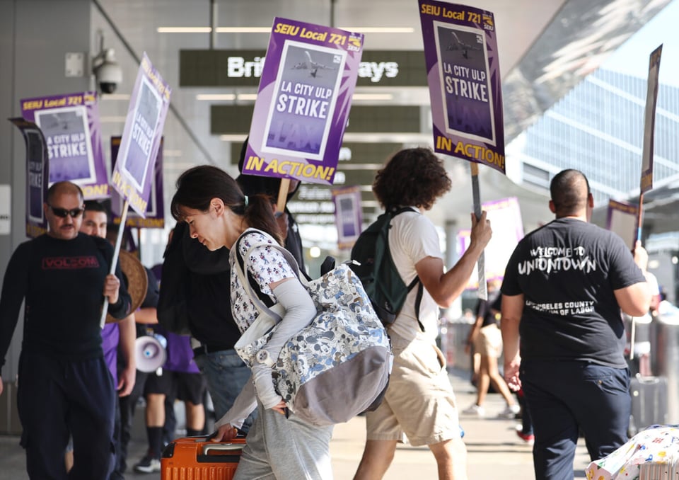 Miembros del SEIU Local 721