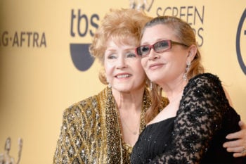 Última foto Carrie Fisher