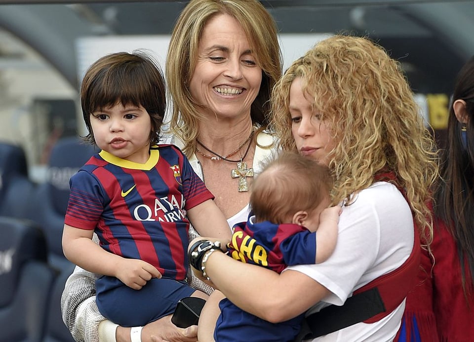 Aseguran que los hijos de Shakira ya no llaman ‘abuela’ a la mamá de Piqué por éste motivo…