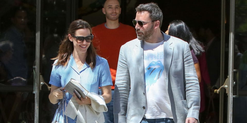 ¡Captan al esposo de Jennifer Lopez Ben Affleck con su ex! (FOTOS)