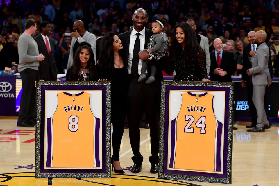 Familia, accidente, muerte de Kobe Bryant, PREMIO, MundoNOW