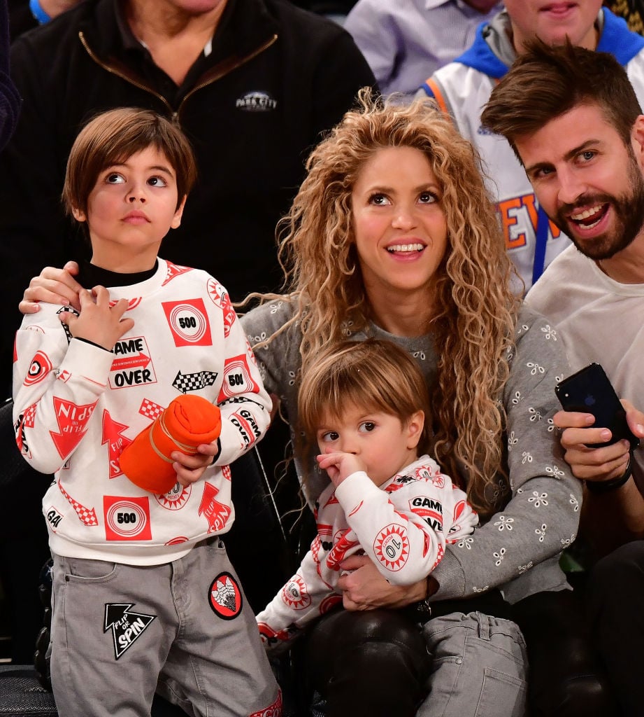 Shakira won custody of children