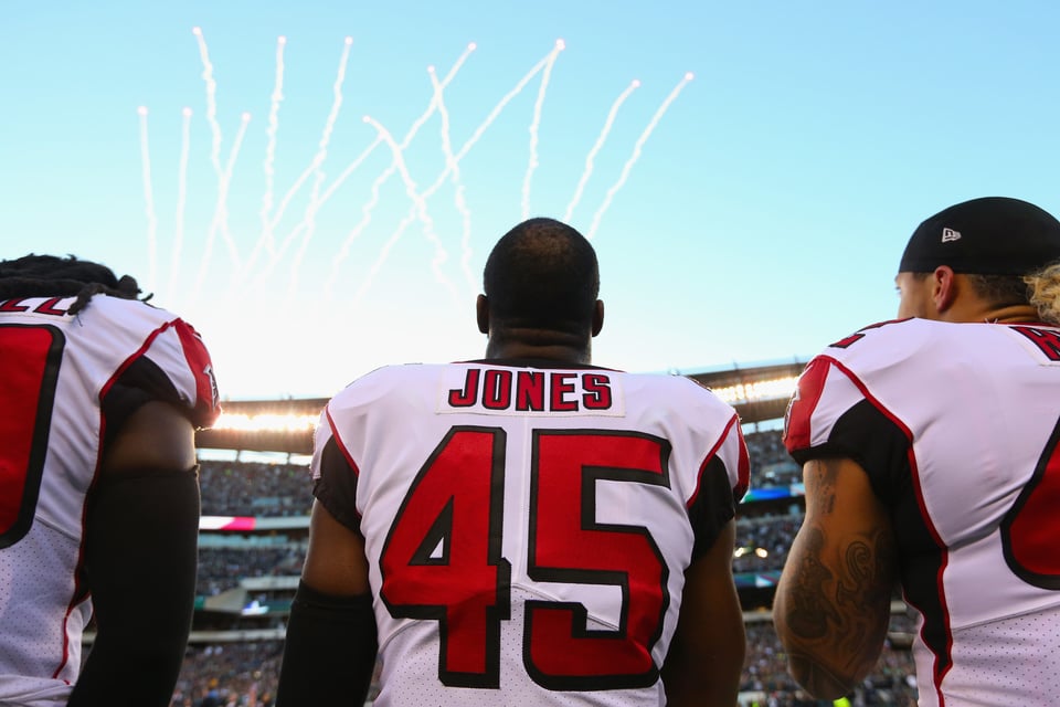 Deion Jones llegó al Pro Bowl en 2017