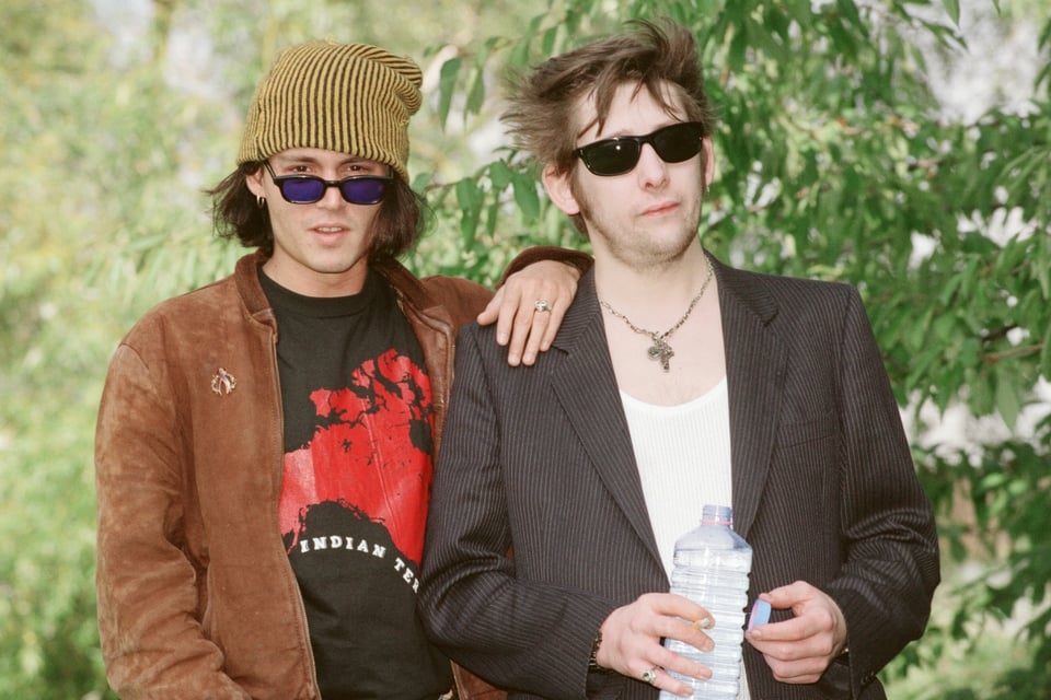 Johnny Depp de luto, Shane MacGowan, muerte, música, MundoNOW