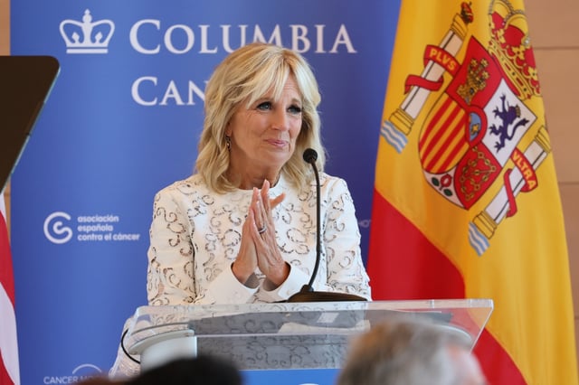 Jill Biden has 2 cancerous skin lesions removed