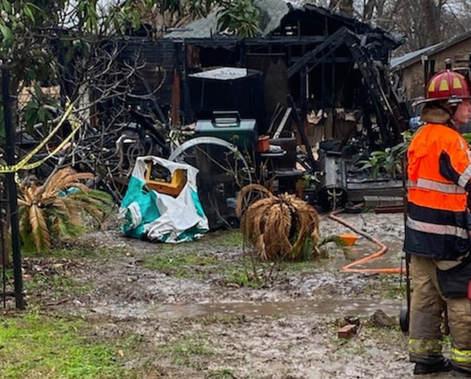 Giovanna Cabrera, incendio, hijos, policía