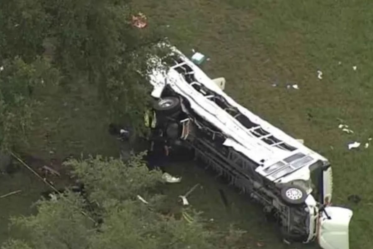 Muertos en accidente de autobús en Florida, Condado de Marion, Inmigrantes, Mexicanos, Muerte