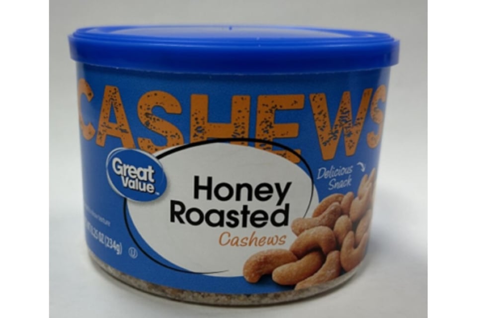 Great Value product recall, Allergens, Great Value, Walmart, United States
