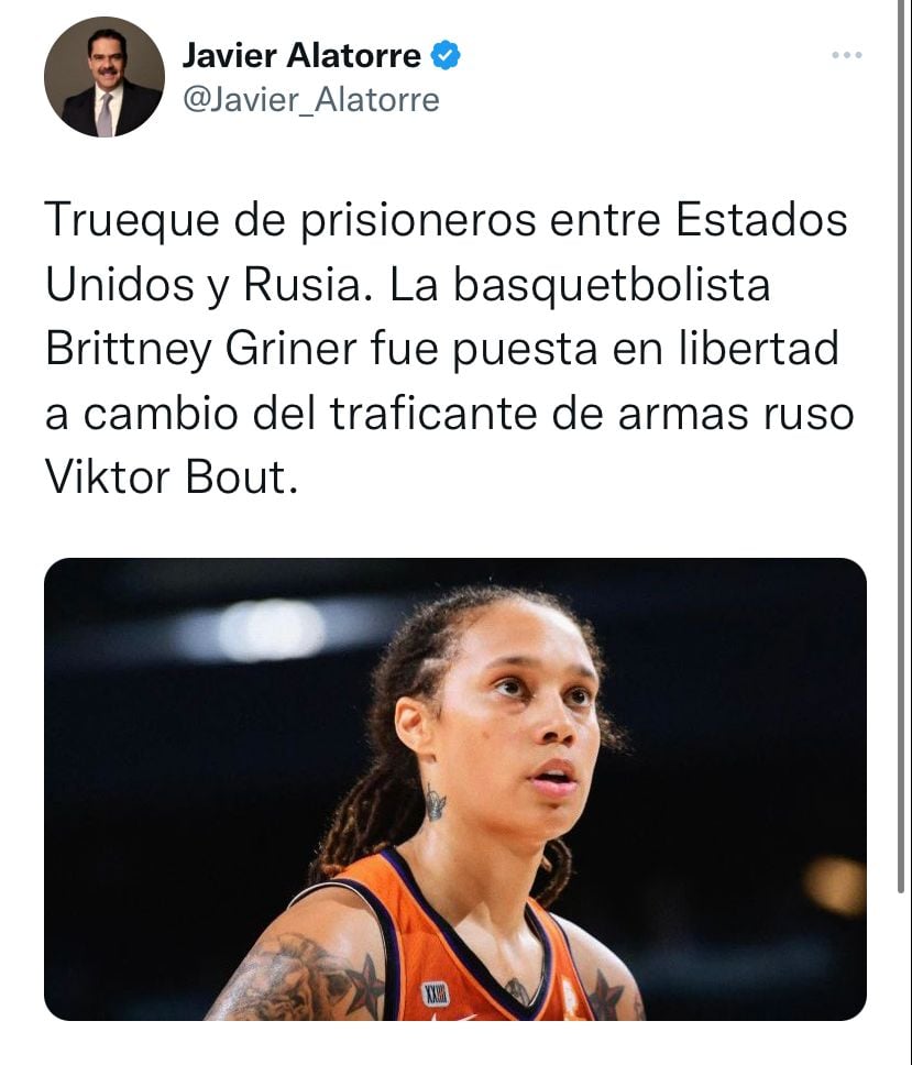Esposa de la basquetbolista rompe el silencio