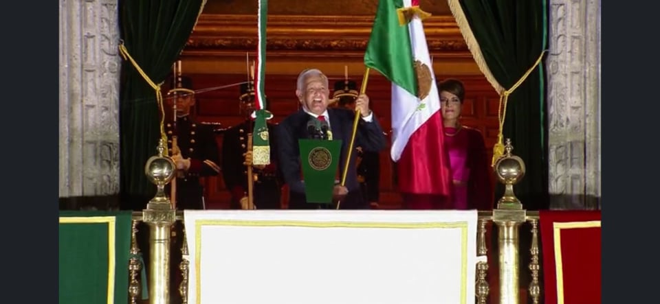 ¿Qué cambió AMLO del grito?