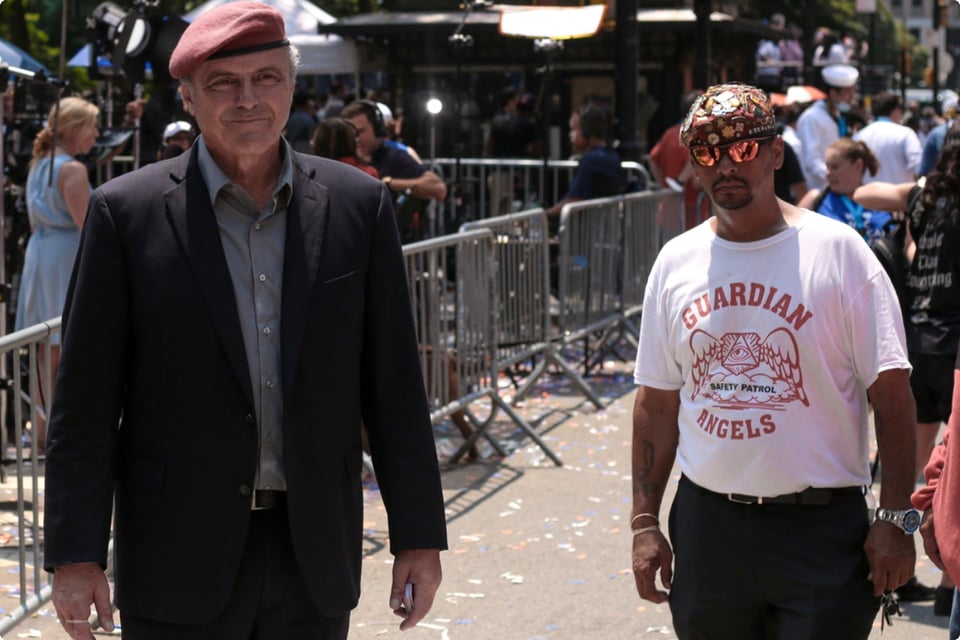 Eric Adams, Fox News, interview, immigration, Guardian Angels attack man 