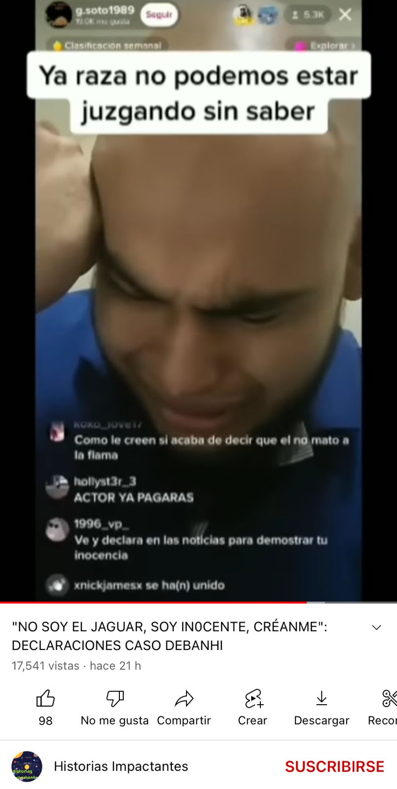"I am afraid my family is at risk"