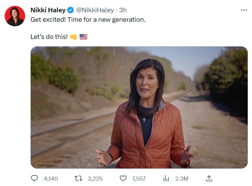 Nikki Haley campaña presidencial