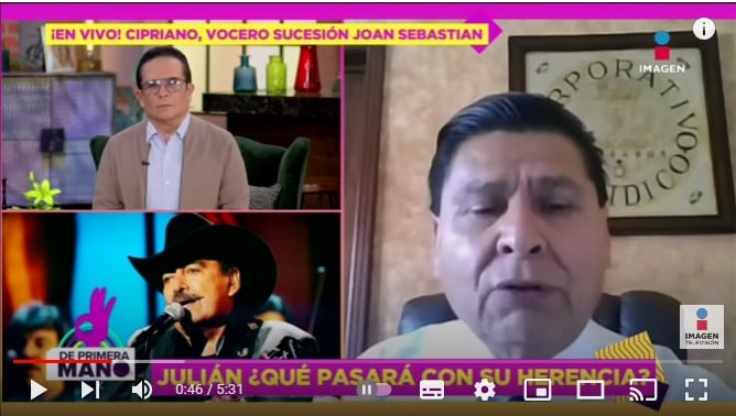 Julian inheritance Joan Sebastian