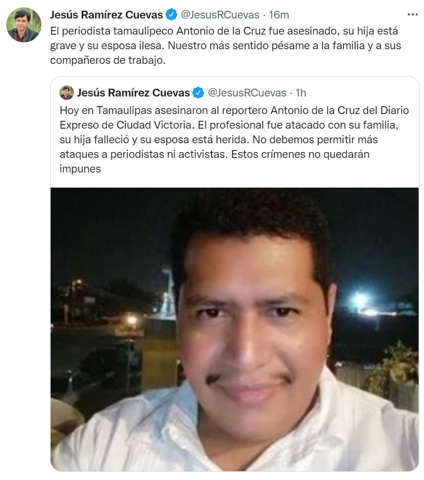 Matan periodista México