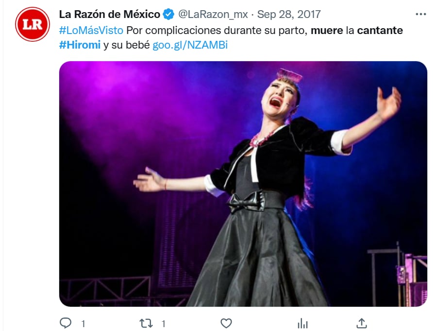 Muerte cantante mexicana
