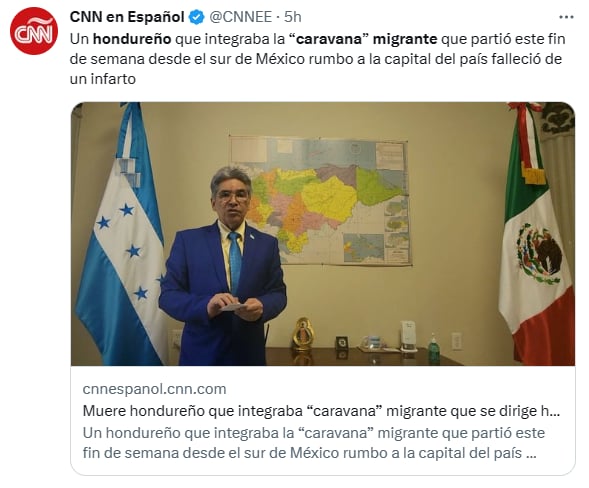 Honduran migrant caravan dies