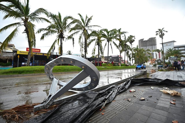 Alerta por tormentas de huracán Agatha en EEUU