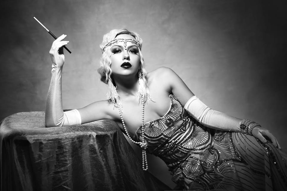 roaring 20's, woman, flapper