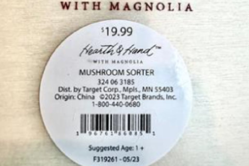 Recall, Target, Estados Unidos, Peligro para niños, Asfixia