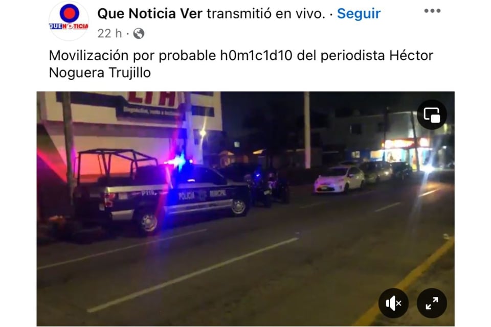 asesinato, cultura, locutor, Héctor Noguera, MundoNow