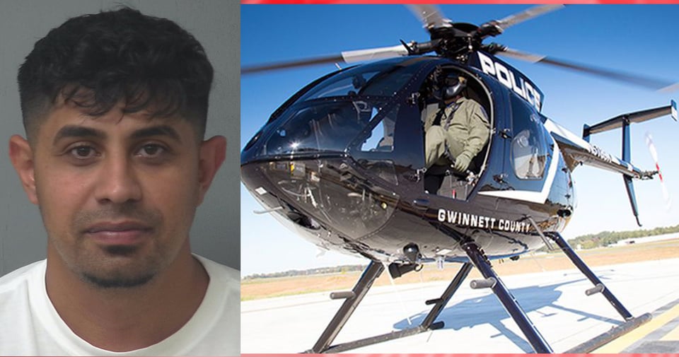 Crónica: Inmigrante puso en riesgo unidad aérea de la policía
