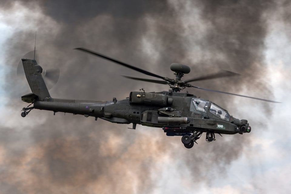 Helicóptero, Apache, ataque, avanzado, MundoNow