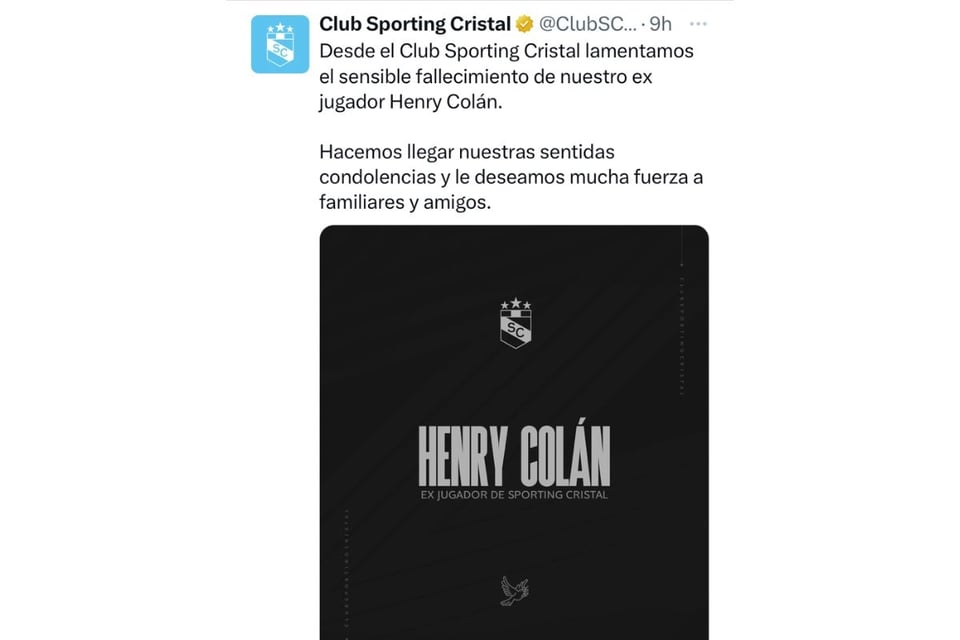 muerte, exfutbolista, MundoNow, Henry Colán, lo más destacado