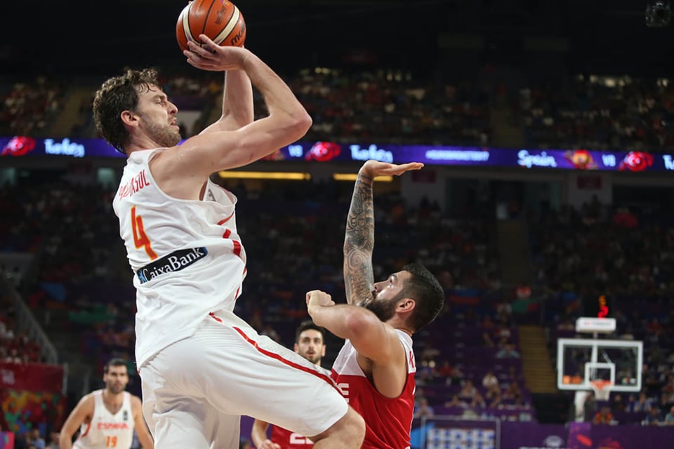 Pau Gasol, España, basquetbol, jugador, juego