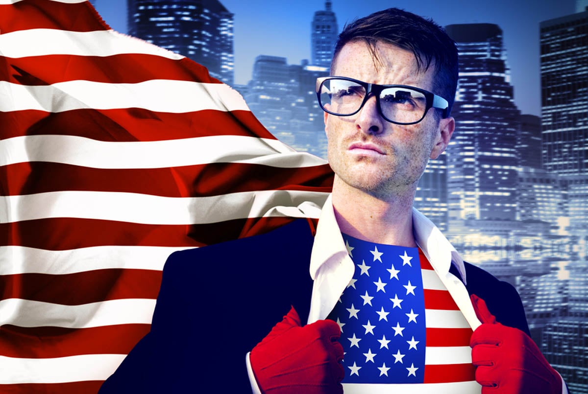 Representación hispana en la política de EEUU, Líderes hispanos en la política, Superhéroe, Bandera, Patriotismo / Hispanic leaders in politics, Superhero, Flag, Patriotism