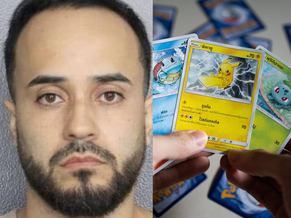 Empleado dispara contra sospechoso de robar tarjetas de Pokémon