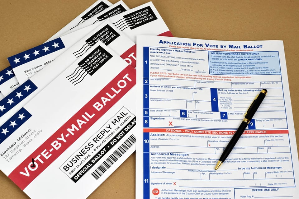 absentee ballot, form, mail, voter, MundoNOW