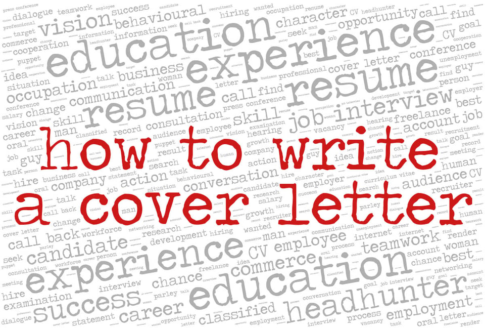 how to write a cover letter