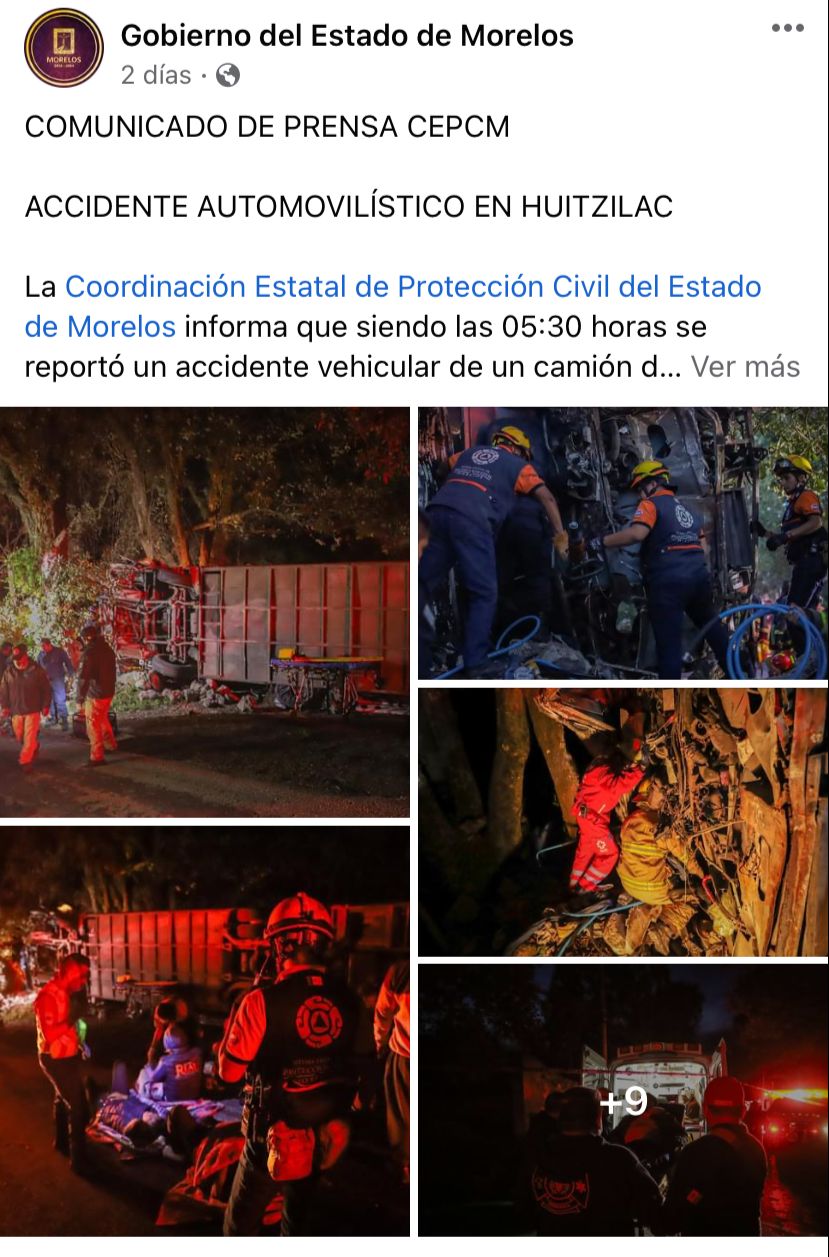 ¿Cómo ocurrió el accidente de la Banda "Real de Huajuapan"?
