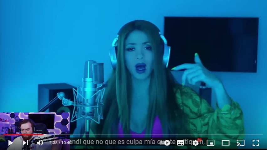 Ibai Llanos reacciona Bizarrap