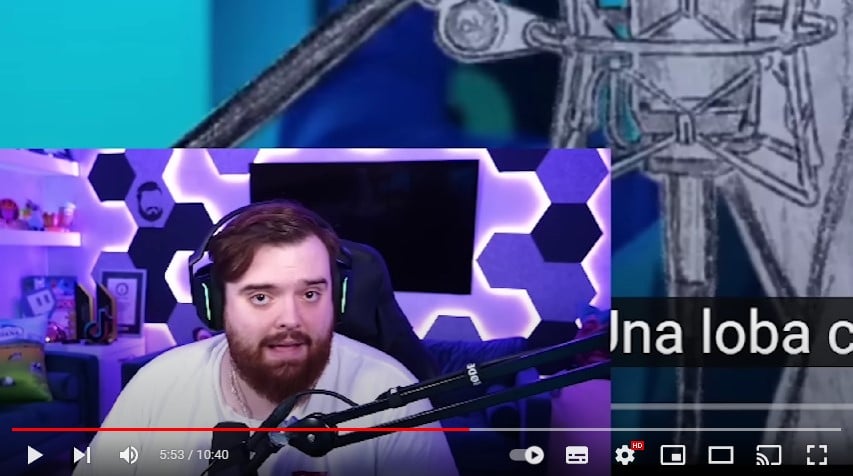 Ibai Llanos reacciona Bizarrap