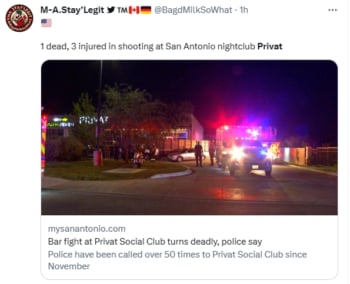 Balacera Estados Unidos
